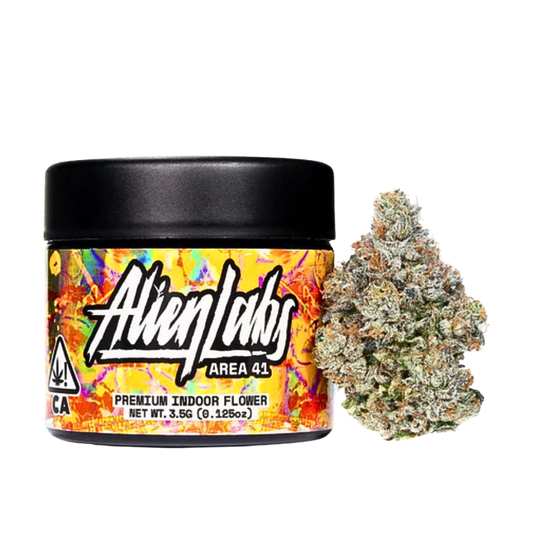ALIEN LABS "AREA 41" CANNABIS FLOWER; HYBRID STRAIN