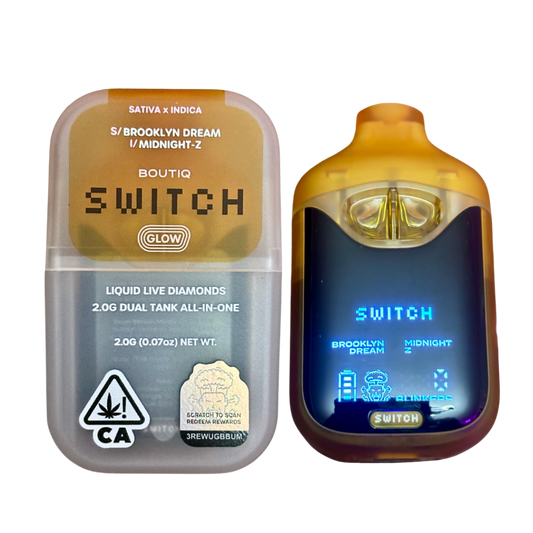 BOUTIQ SWITCH - GLOW EDITION 
“BROOKLYN DREAM" x "MIDNIGHT- Z"