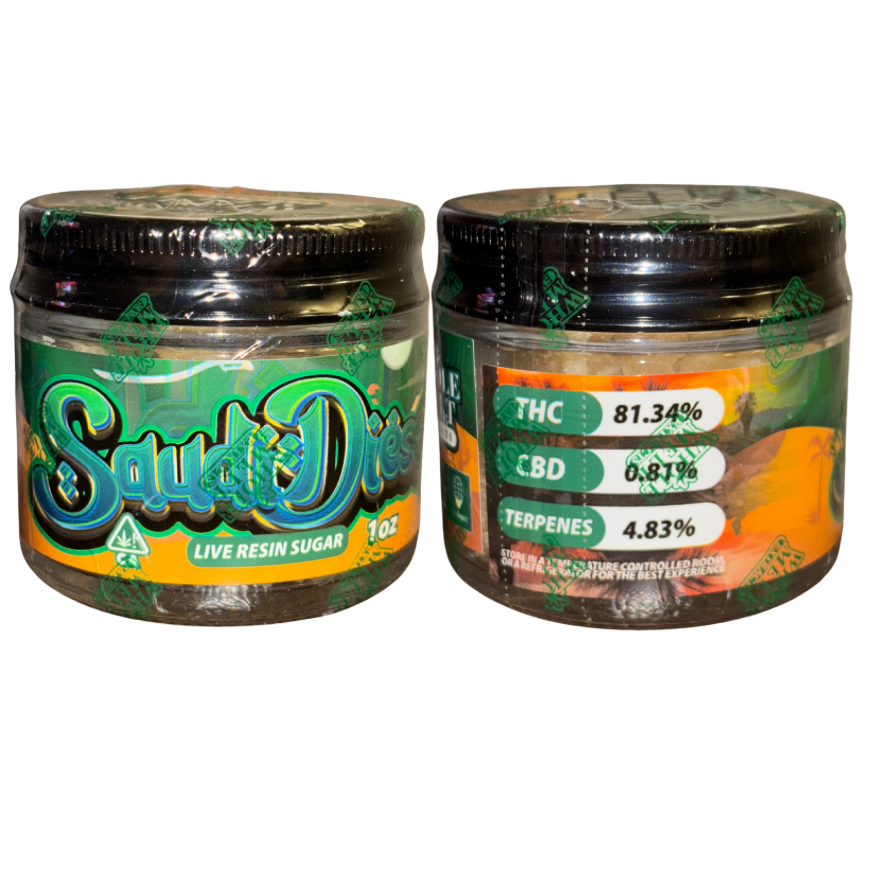 WHOLE MELTS 1oz LIVE RESIN SUGAR OASIS EDITION