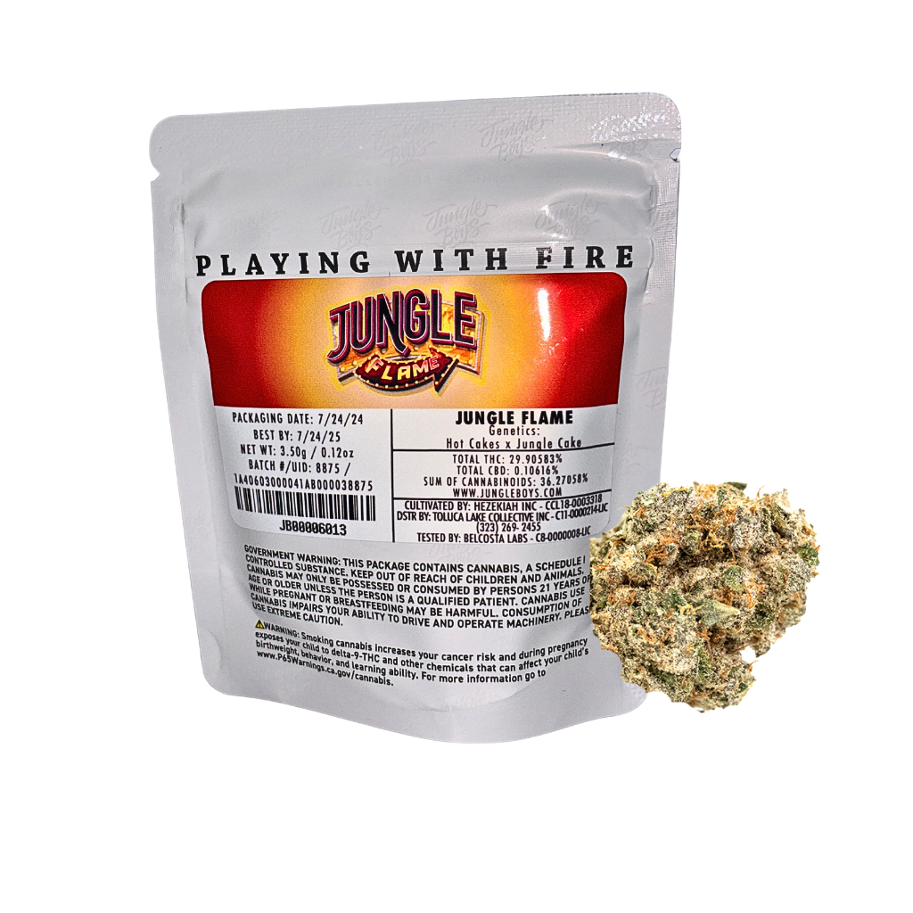 Jungle Boys Jungle flame hybrid cannabis strain 3.5g