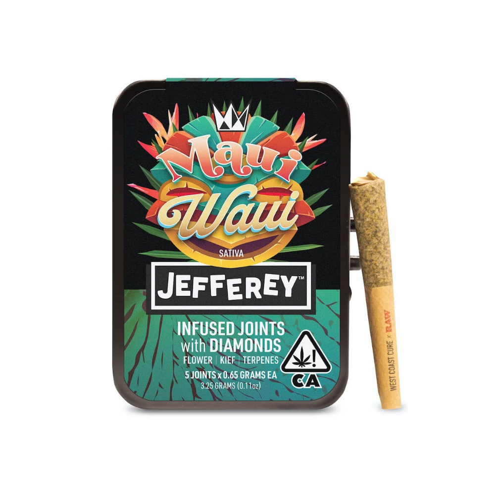 THE JEFFEREY MAUI WAUI SATIVA INFUSED PRE-ROLL PACK