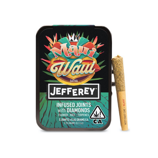 THE JEFFEREY MAUI WAUI SATIVA INFUSED PRE-ROLL PACK