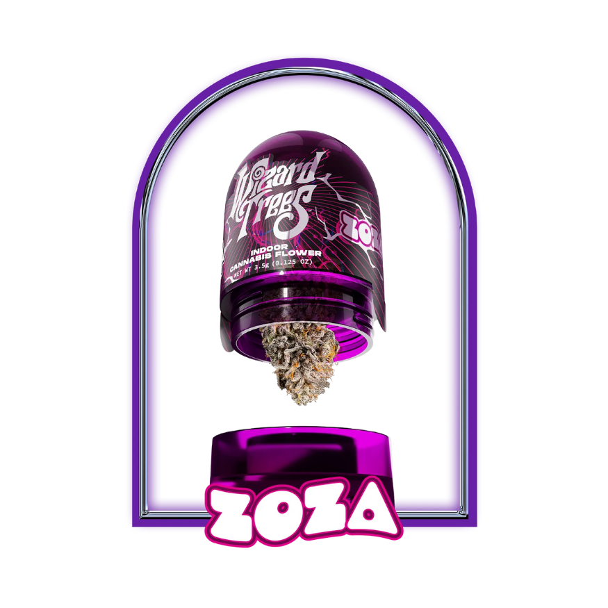 Wizard Trees "Zoza" indoor grown fresh flower; hybrid strain
