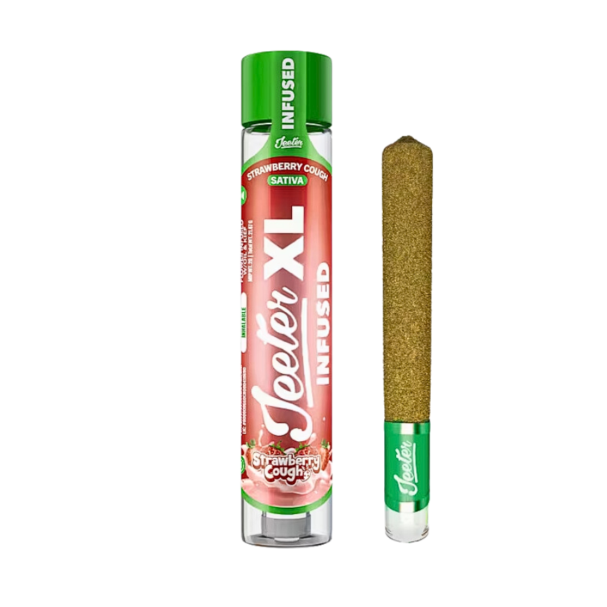 JEETER XL STRAWBERRY COUGH, SATIVA INFUSED 2G PRE-ROLL