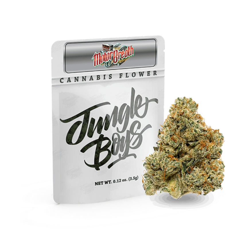 JUNGLE BOYS MOTOR BREATH HYBRID CANNABIS FLOWER 3.5G