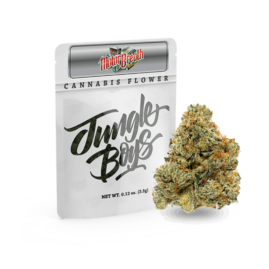 JUNGLE BOYS MOTOR BREATH HYBRID CANNABIS FLOWER 3.5G