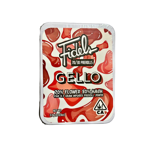 FIDELS 70/30 "GELLO" HASH INFUSESD PRE-ROLLS