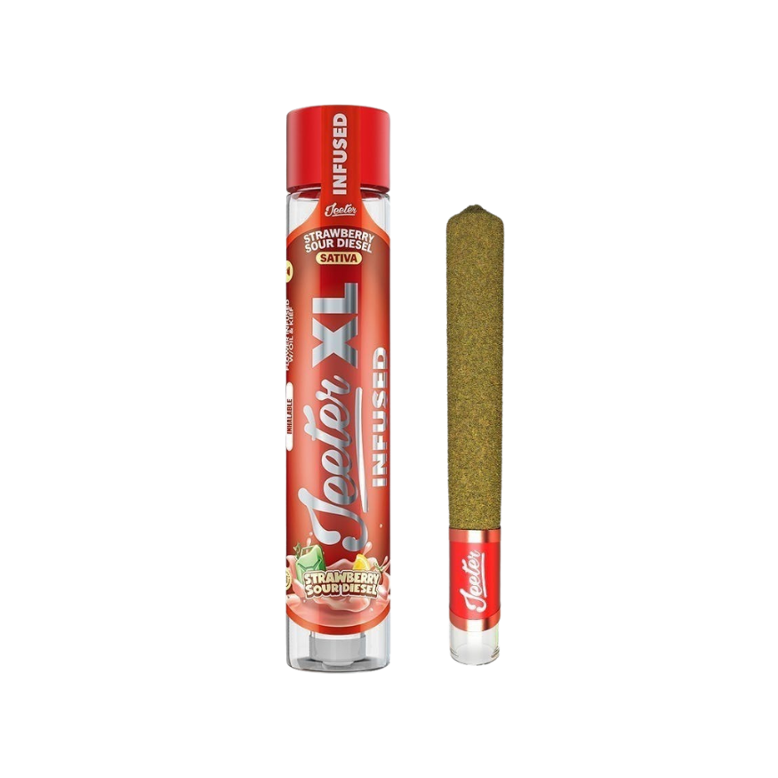 JEETER XL STRAWBERRY SOUR DIESEL SATIVA 2G INFUSED PRE-ROLL