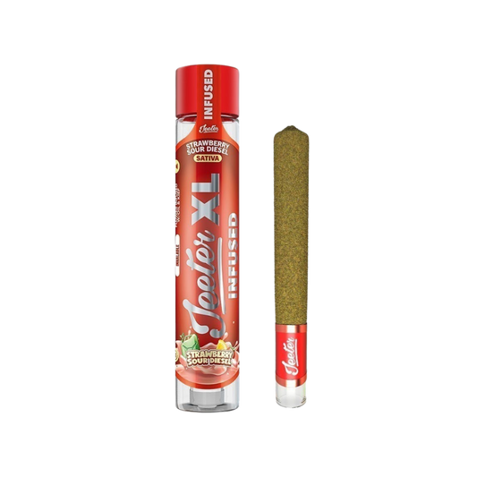 JEETER XL STRAWBERRY SOUR DIESEL SATIVA 2G INFUSED PRE-ROLL