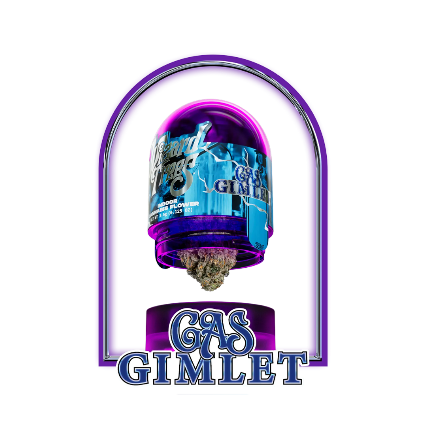 Wizard Trees "Gas Gimlet" indoor grown fresh flower; hybrid strain