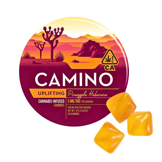 CAMINO PINEAPPLE HABANERO UPLIFTING THC INFUSED GUMMIES