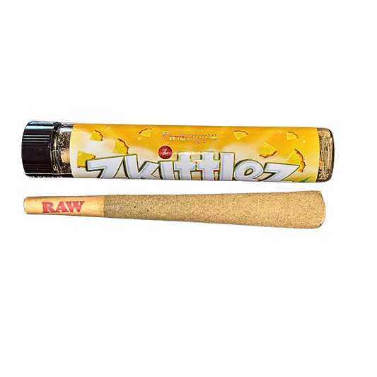 NINE LIVEZ x 51/50 "PINEAPPLE" 1.3G INFUSED PRE-ROLL ZKITTLES EDITION;HYBRID STRAIN