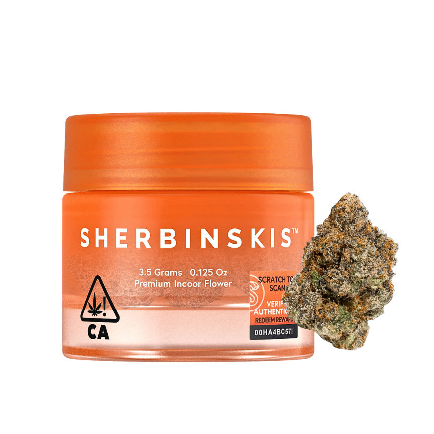 SHERBINSKIS LEMON TAFFY SATIVA CANNABIS FLOWER 3.5G