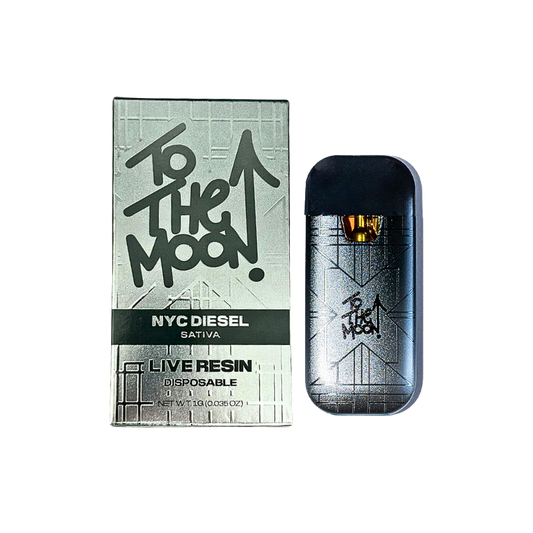 TO THE MOON NYC DIESEL SATIVA DISPOSABLE VAPE PEN