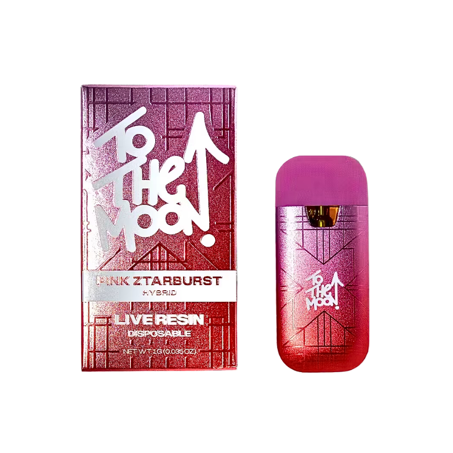 To the Moon pink Ztarburst live resin disposable vape