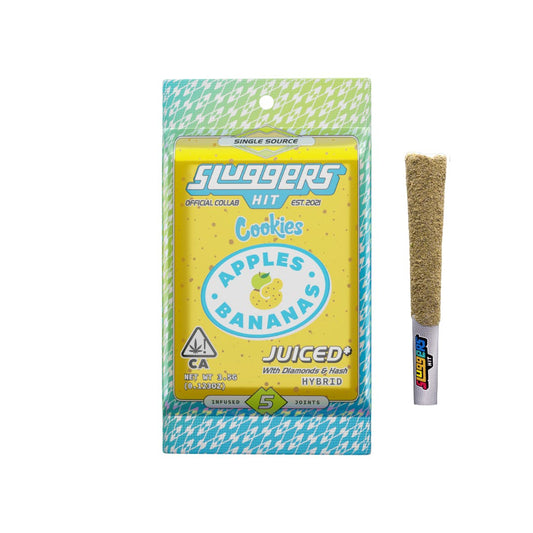 SLUGGERS HIT X COOKIES APPLE & BANANAS INFUSED PRE-ROLL MULTIPACK